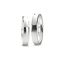 [CYC] Par de argollas de matrimonio "BASIC" - Oro 14k blanco 4.0mm (04031-04032) 