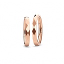 [CYC] Par de argollas de matrimonio "AFTERGLOW" - Oro 14k rosa 3.0mm (06481-06482)