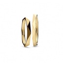 [CYC] Par de argollas de matrimonio "AFTERGLOW" - Oro 14k amarillo 2.5mm (06483 -06484) 