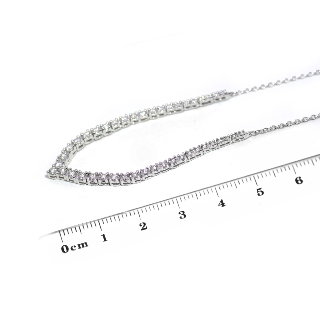 Gargantilla FRIDA Diamantes-1.01Ct GVS 6.5gr 18K 