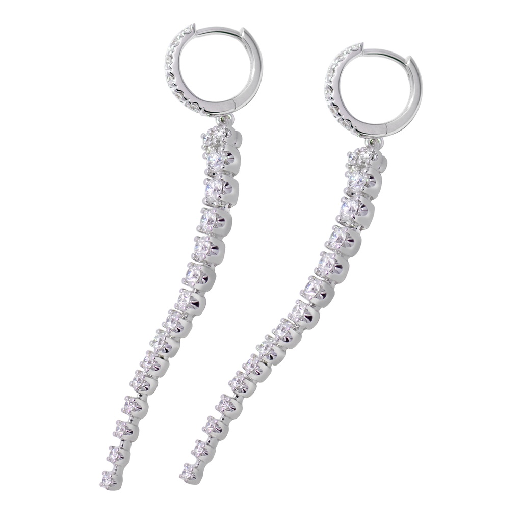 Aretes FRIDA Diamantes-1.04Ct GVS 4.6gr 18K 