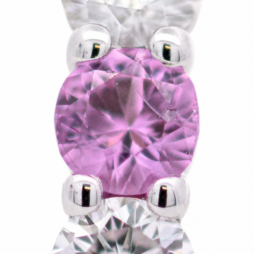 ALIANZA AIR 5-ZAFIRO/ROSA-0.33ct B23P GVS 1.7gr. 18KW