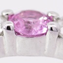 ALIANZA AIR 5-ZAFIRO/ROSA-0.33ct B23P GVS 1.7gr. 18KW
