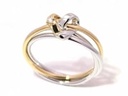 Anillo "BOND OF LOVE" Diamante-0.015Ct H/SI 18K