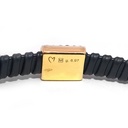 Brazalete PRESTIGE NOIR Diamante/Negro-0.30Ct 9.2gr ACERO-NEGRO/18K