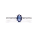 ANILLO CELLINI ZAFIRO 44P-OV 16B12P GVS 2.0GR ORO BLANCO 18K