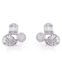 ARETES ALEBRIJE  6D37P-MQ 36D31P-RD 10D28P-BG 3.4GR ORO BLANCO 18K