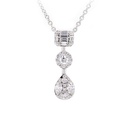 GARGANTILLA ALEBRIJE LINE 3D21P-MQ 18D16P-RD 5D11P-BG 40/45cm 4.1GR ORO BLANCO 18K