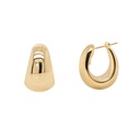 ARETES CITY HOOPS DROP 7.0gr. ORO AMARILLO 18K