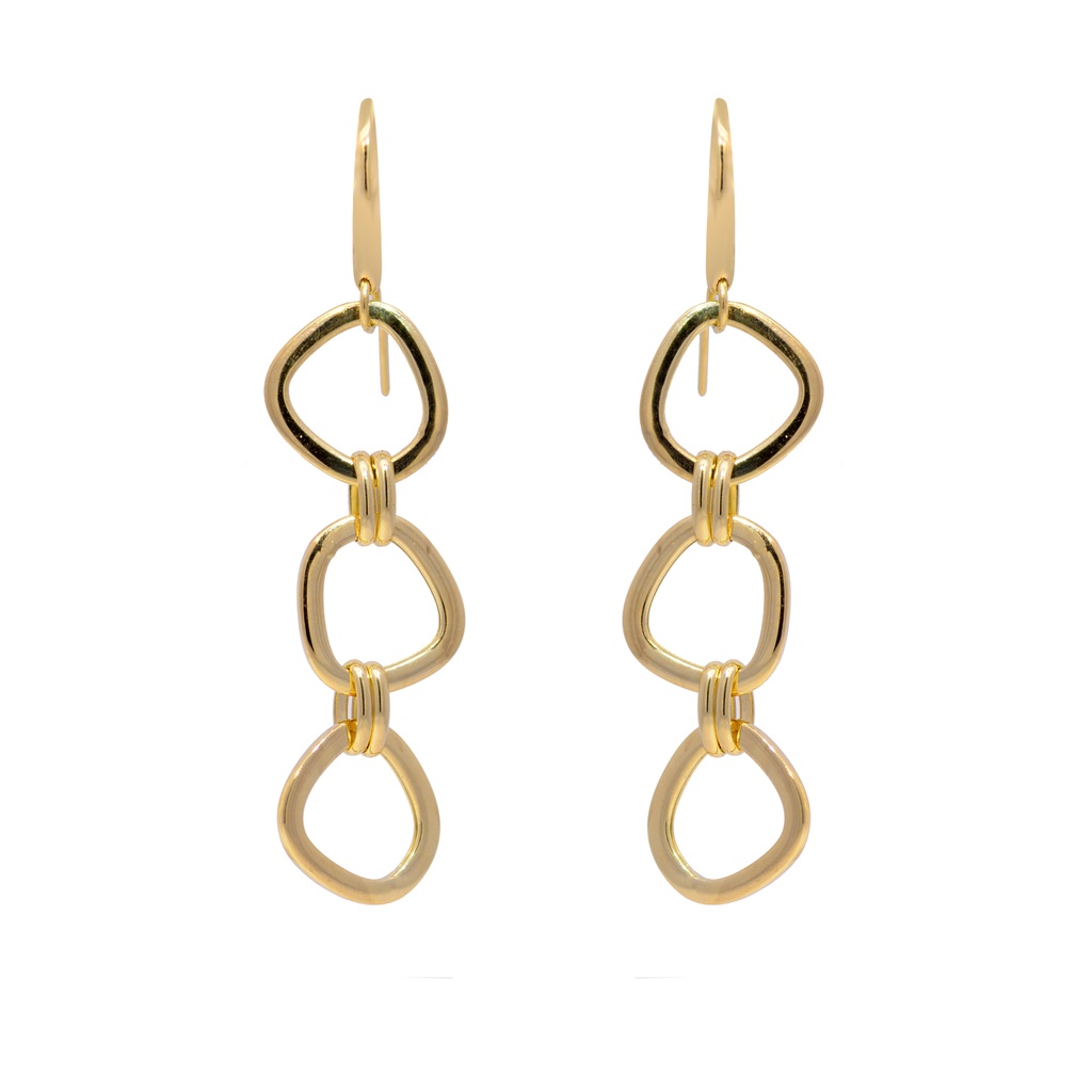 ARETES “VIDAL“ 5.5gr. ORO AMARILLO 18K