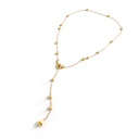 GARGANTILLA NANIS SOFFIO DIAMANTE-0.08ct GVS 55cm 5.2gr. ORO AMARILLO 18K