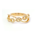 Anillo "OH" DIAMANTES-0.15ct H/SI 18K