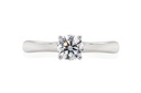 [CYC] Anillo de Compromiso Venus & Mars XXI con un diamante natural Corte Ideal Original 2/3ct VS2/I en oro blanco 18K