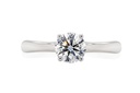 [CYC] Anillo de Compromiso Venus & Mars XXI con un diamante natural Corte Ideal Original 1ct VS2/I en oro blanco 18K