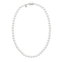 COLLAR AKOYA/BCA 7x6.5MM A 18" 18KW