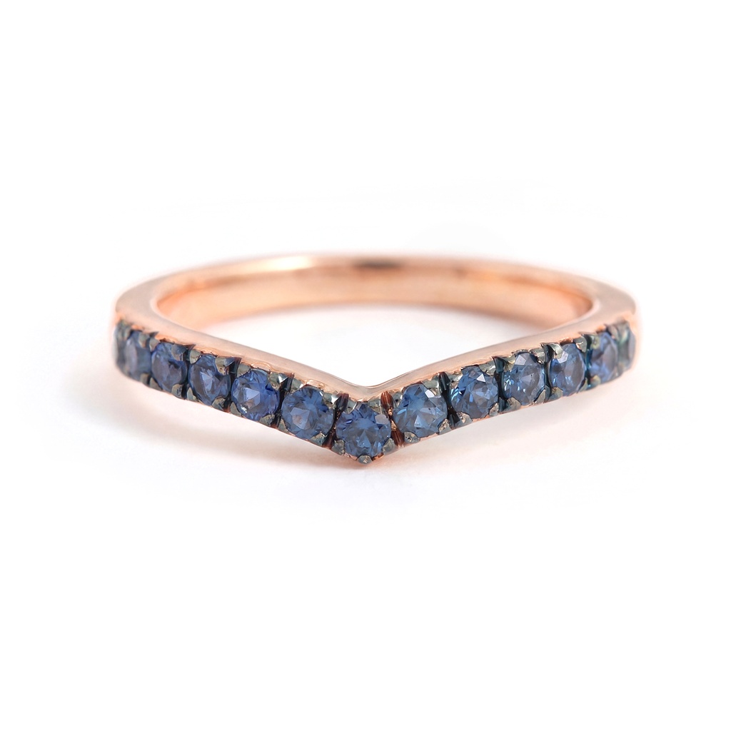 Anillo FRIDA Zafiro-0.58ct 3.6gr 18K