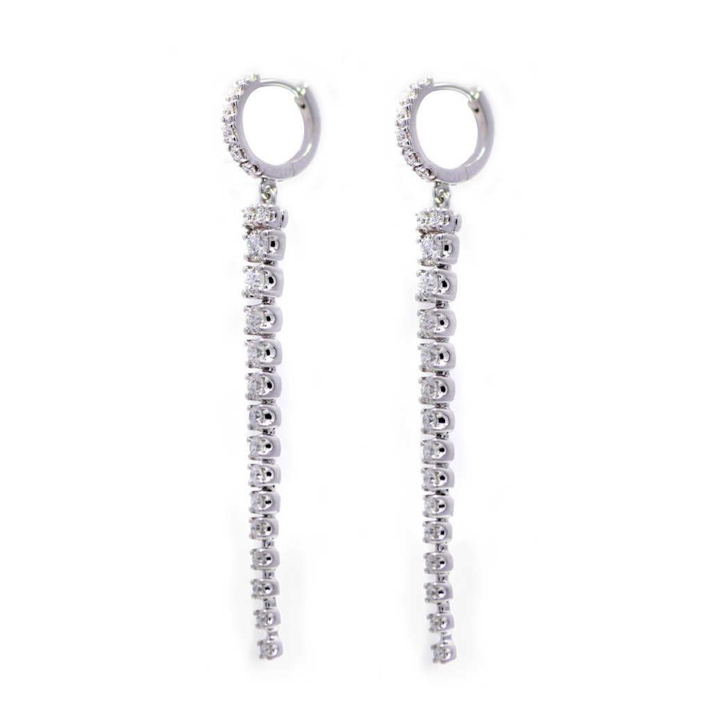 Aretes FRIDA Diamantes-1.04Ct GVS 4.6gr 18K 