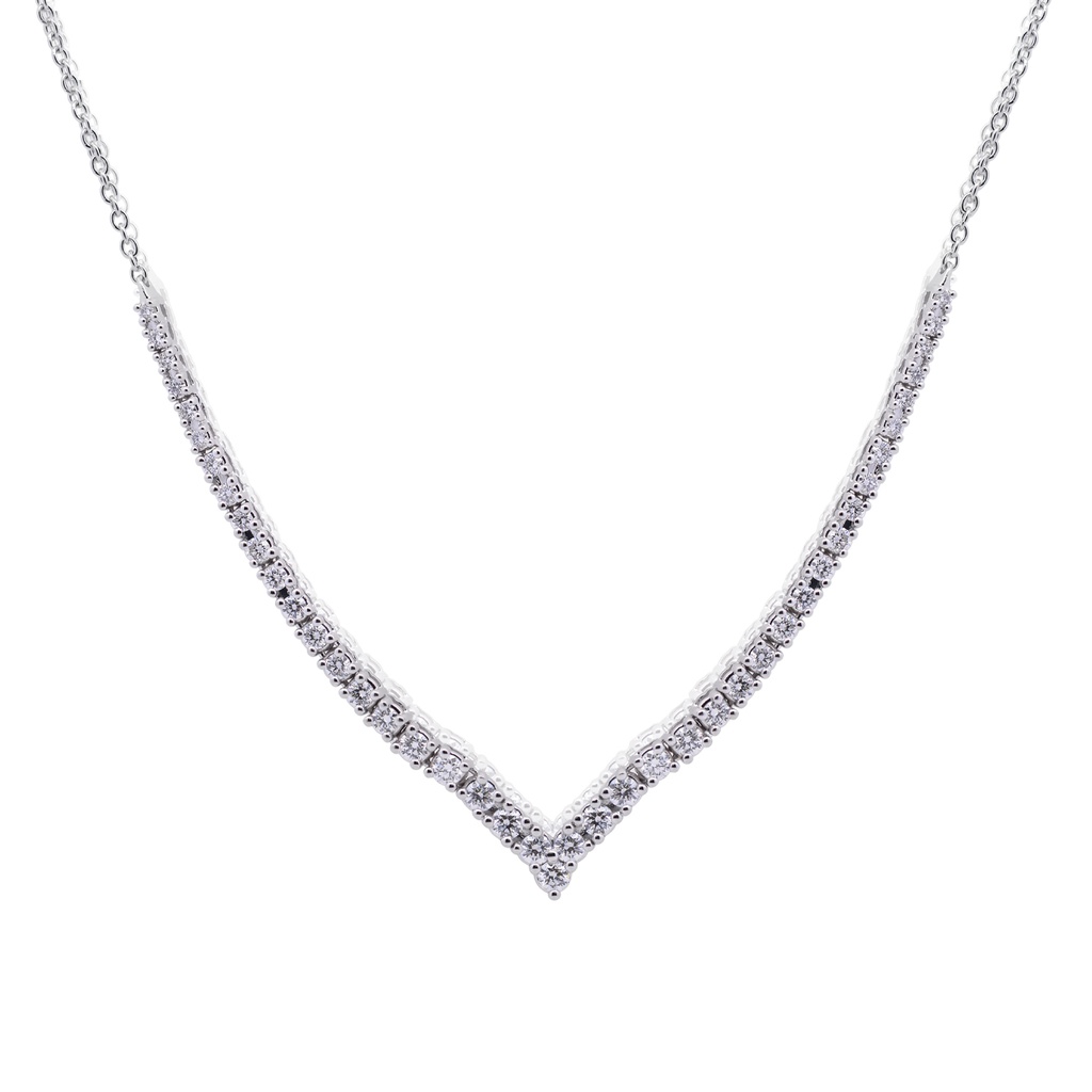 Gargantilla FRIDA Diamantes-1.01Ct GVS 6.5gr 18K 