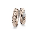 [CYC] Par de argollas de matrimonio "IKONEN" - Oro 18k sonrojo 4.5mm (06683 -06684) 