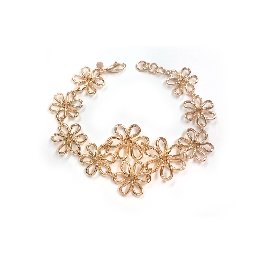 PULSERA FLOWER 18CM 16.90 18KY