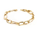 PULSERA ELIPTIC-2X1 19.5CM 18KY 4.38
