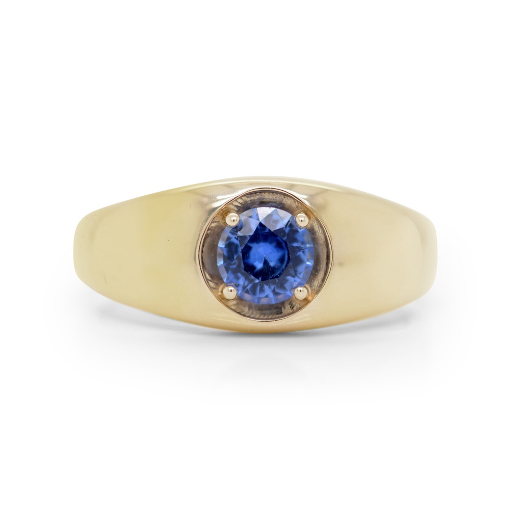 ANILLO HOMMO ZAFIRO 1.06CT 14KY 9.18