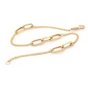 PULSERA 18/19CM 7-OVAL LINK 1.95 18KY