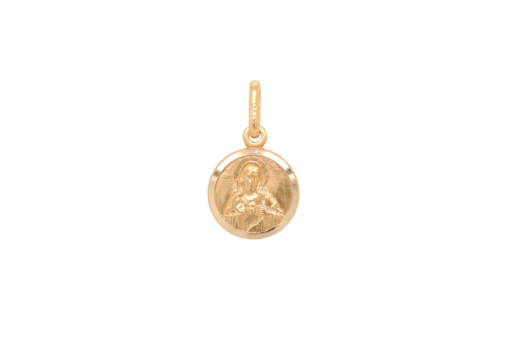 MEDALLA 11MM SAGRADO CORAZON 1.42 18KY