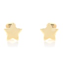 ARETES STAR/6.5MM 0.80 14KY