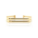 BRAZALETE RIVER SQUARE/2-FLOWS 14.05 18KY