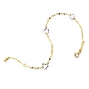 PULSERA HEARTS OA/OB 15/17CM 2.67 18YW