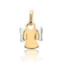 DIJE ANGEL 13X11MM OA/OB 2.00 18KC