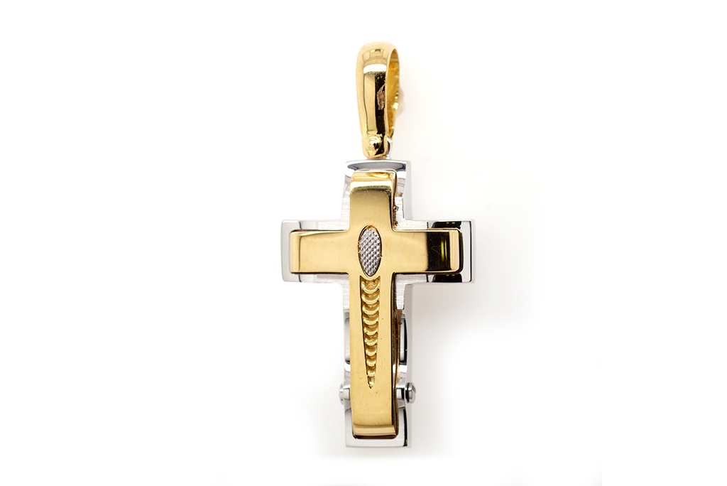 CRUZ UOMO 30X19MM OA/OB 7.90 18YW