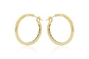 ARRACADAS BASIC HOOP 30X2.5MM 11.36 18KY