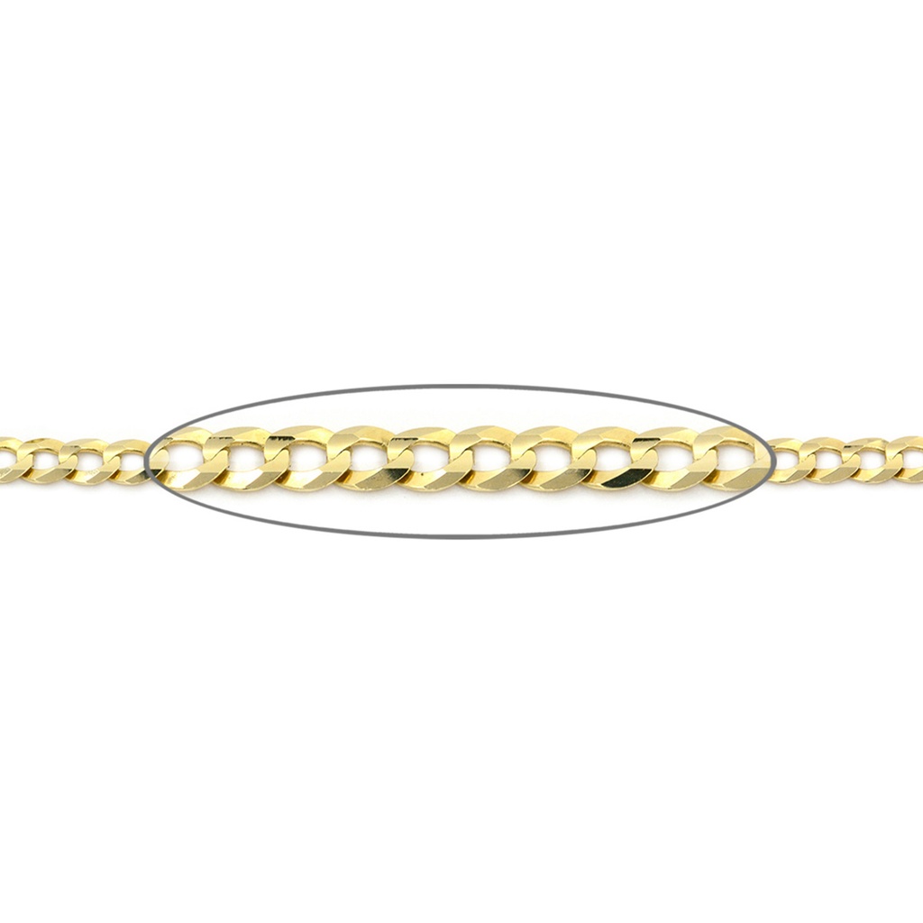 CADENA 3.6MM BARBADA 60CM 8.90 14KY