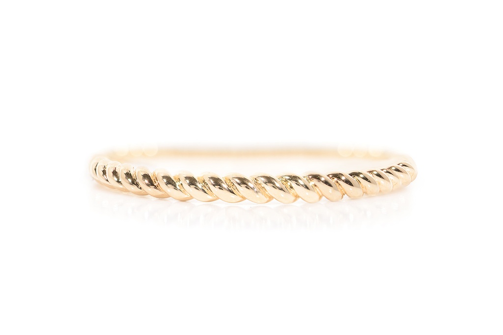 ANILLO M&M  BRAIDED OA  1.20 18KY