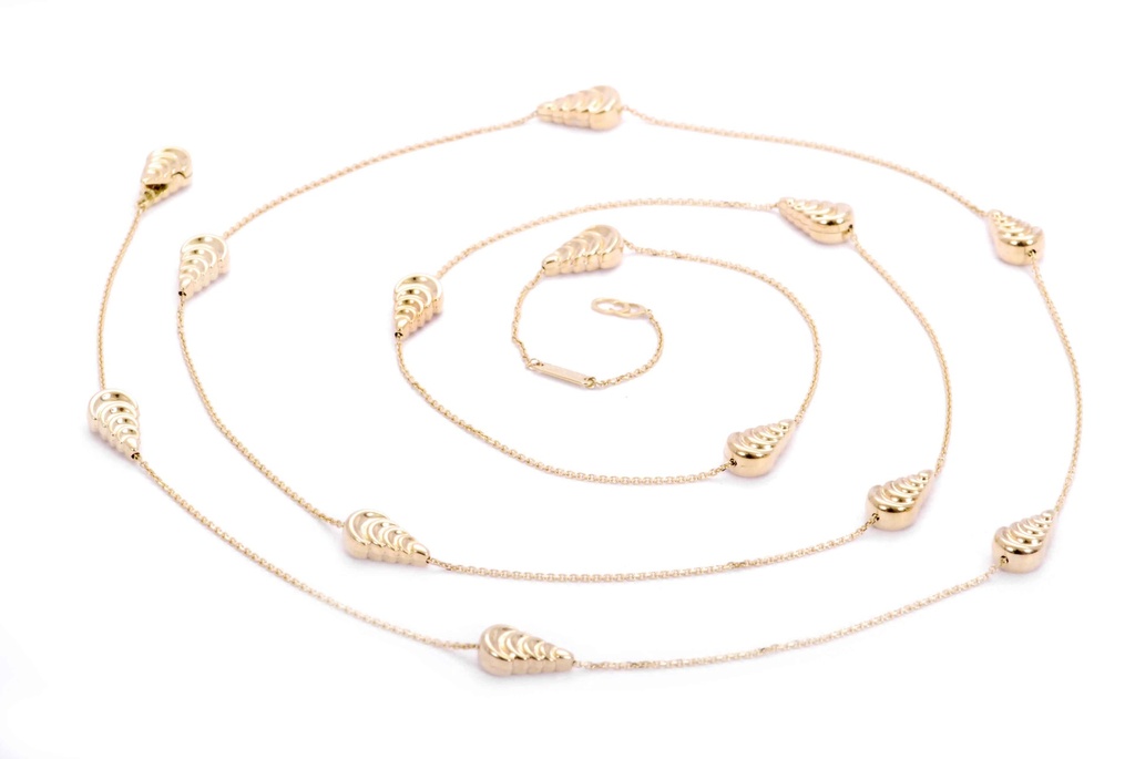 COLLAR 90CM ARMILLAS/MOON 9.70 18KY