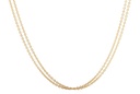 CADENA ARGOLLAS 2HILOS 45CM OA 5.91 18KY