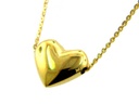 GARGANTILL 45CM OA CORAZON/PUFF 14KY 1.6