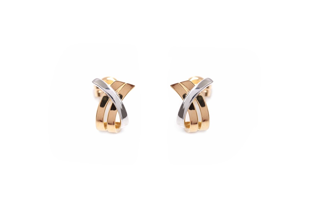 ARETES POST OA/OB 3-BANDAS 1.20 18KC