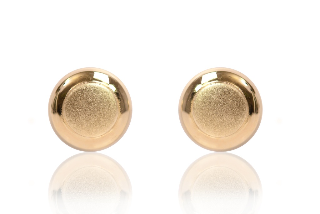 ARETES POST CIRCLE-5MM MT/LS 0.60 18KY