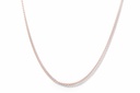 Cadena ARGOLLAS/2-HILOS 45cm 5.6gr 18YW