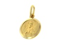 MEDALLA SAGRADO CORAZON /RED-13MM 18KY 2.12