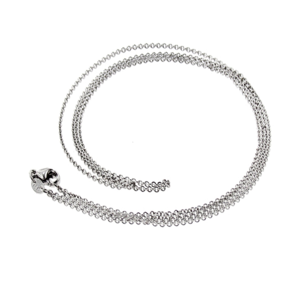 CADENA ARGOLLAS 2HILOS 45CM OB 5.60 18KW