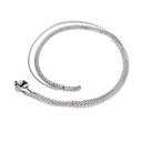 CADENA ARGOLLAS 2HILOS 45CM OB 5.60 18KW