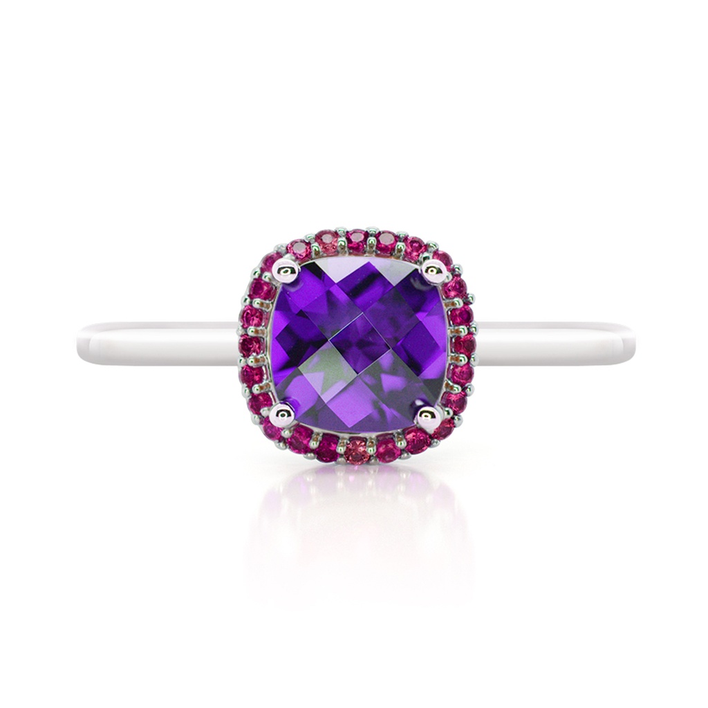ANILLO BERRY AMATISTA-7X7 RUBI B4P 4.06 18KW