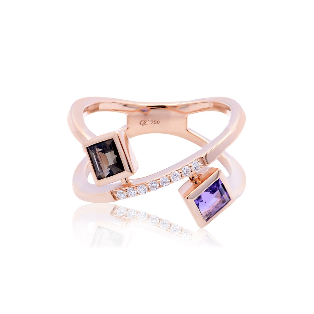 ANILLO PURE LOVE AMETHYST B6P 5.31 18KR