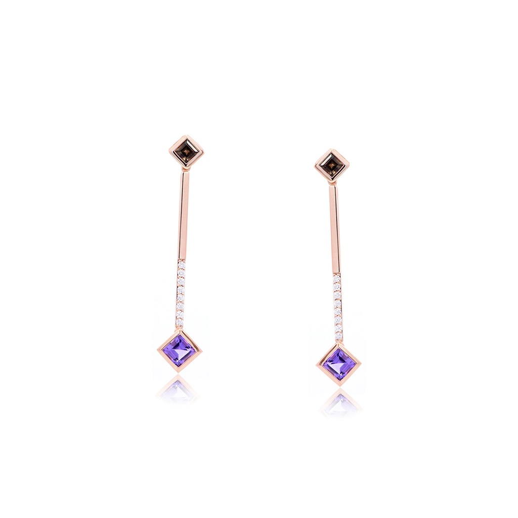 ARETES PURE LOVE AMETHYST B12P 4.12 18KR