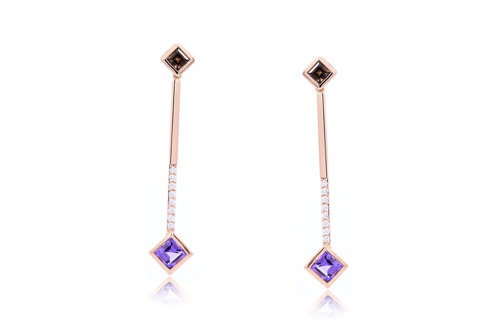ARETES PURE LOVE AMETHYST B12P 4.12 18KR