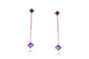 ARETES PURE LOVE AMETHYST B12P 4.12 18KR